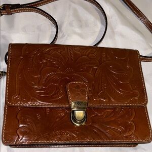 Patricia Nash Leather Crossbody Bag